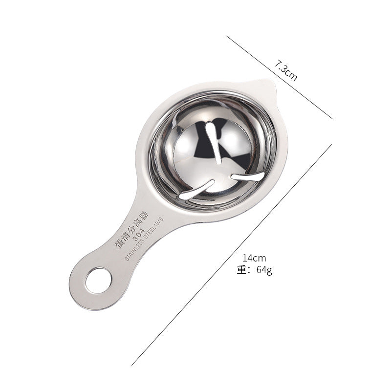 Titanium Plated Egg Separator 304 Stainless Steel Egg White Separator - image 6