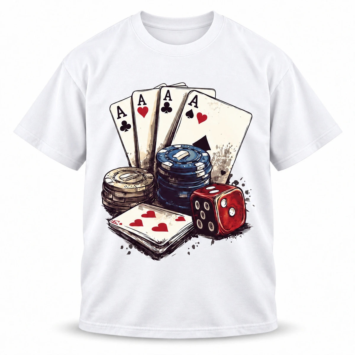 Poker Aces Graphic Tee - image 2
