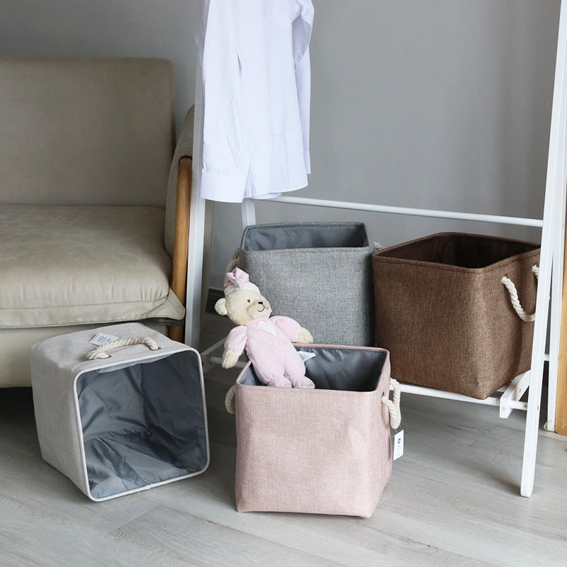 Foldable Fabric Storage Basket - image 1