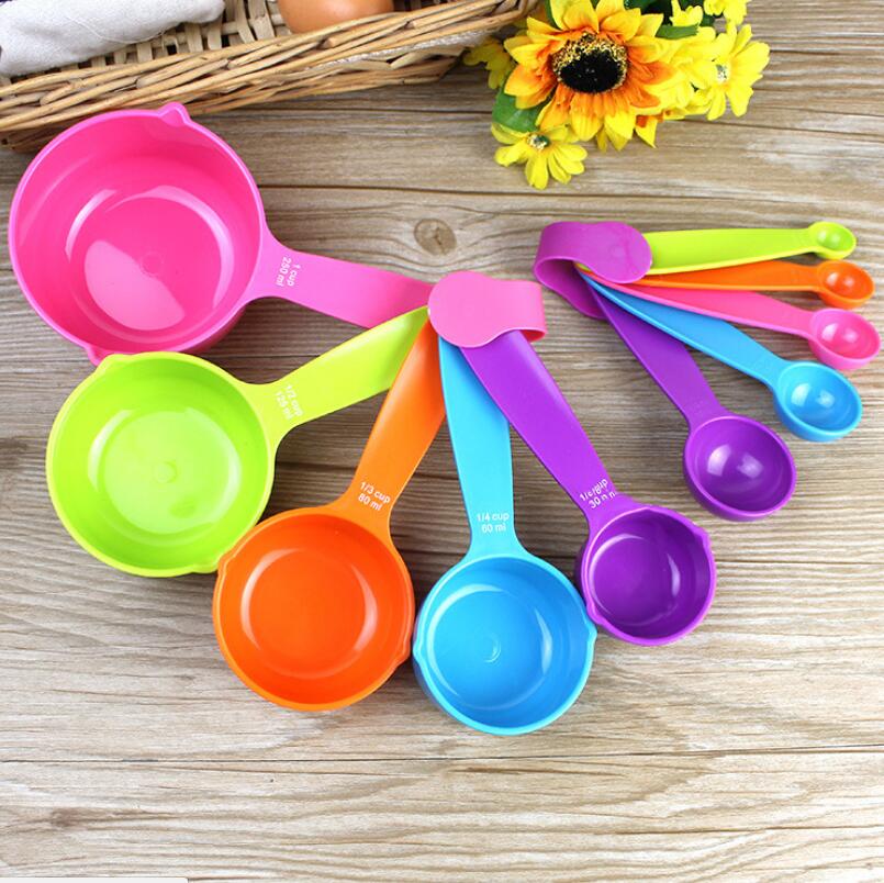 Colorful Measuring Cups & Spoons Set - image 3