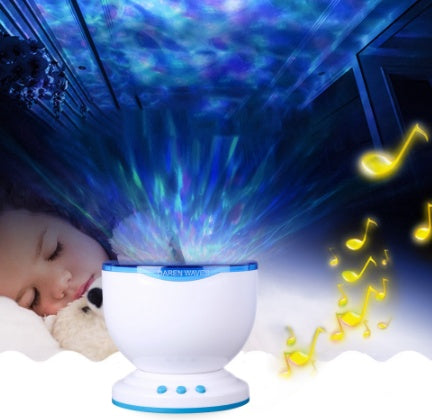 Ocean Wave Projector LED Night Light - image 1