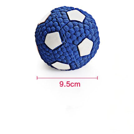 Squeaky Sports Ball Dog Toy - image 4