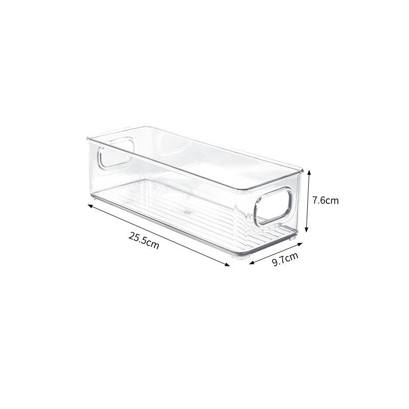 Clear Stackable Fridge Organizer Bins - image 4