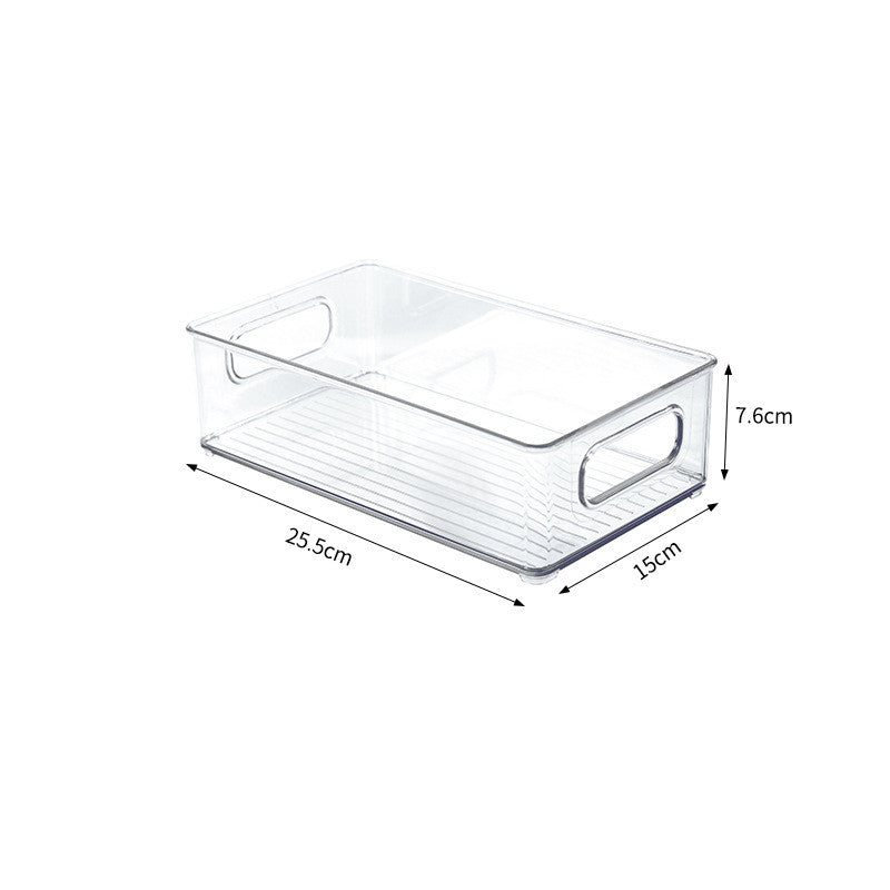 Clear Stackable Fridge Organizer Bins - image 6