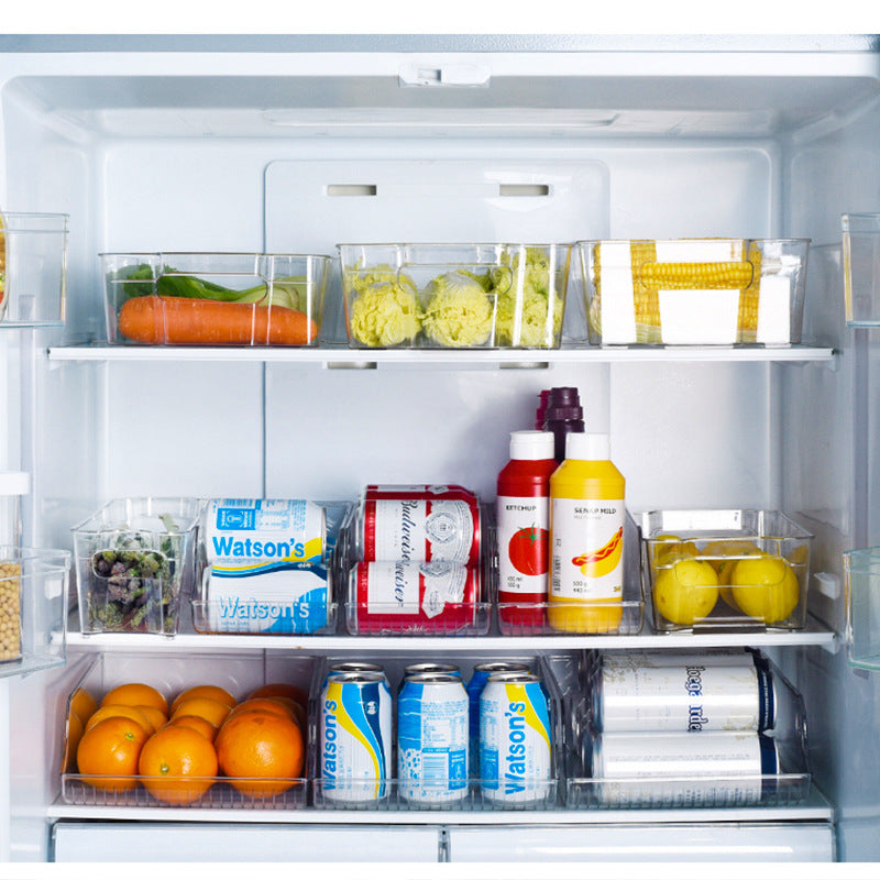 Clear Stackable Fridge Organizer Bins - image 10