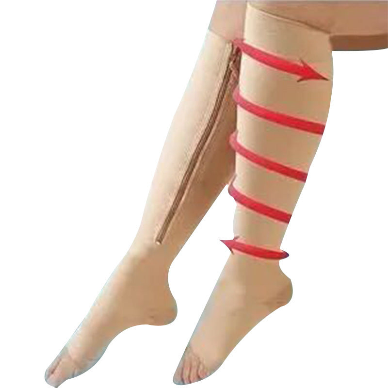 Zip-Up Compression Socks - image 6