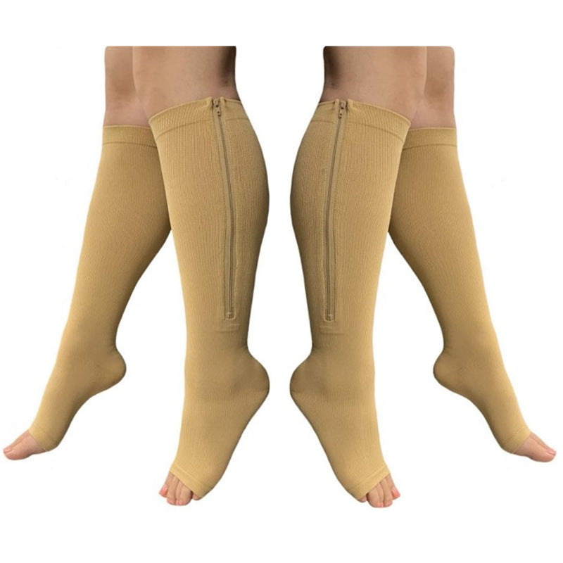 Zip-Up Compression Socks - image 4