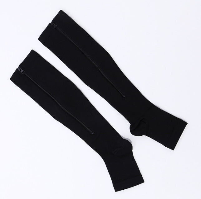 Zip-Up Compression Socks - image 2