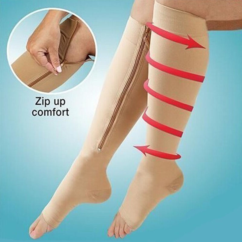 Zip-Up Compression Socks - image 1