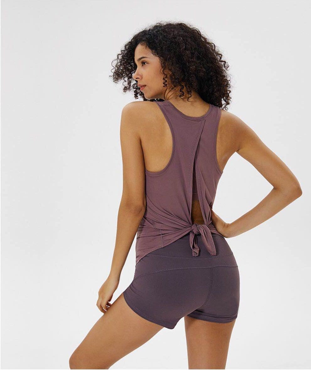 Women's Loose Yoga Tank Top - image 2