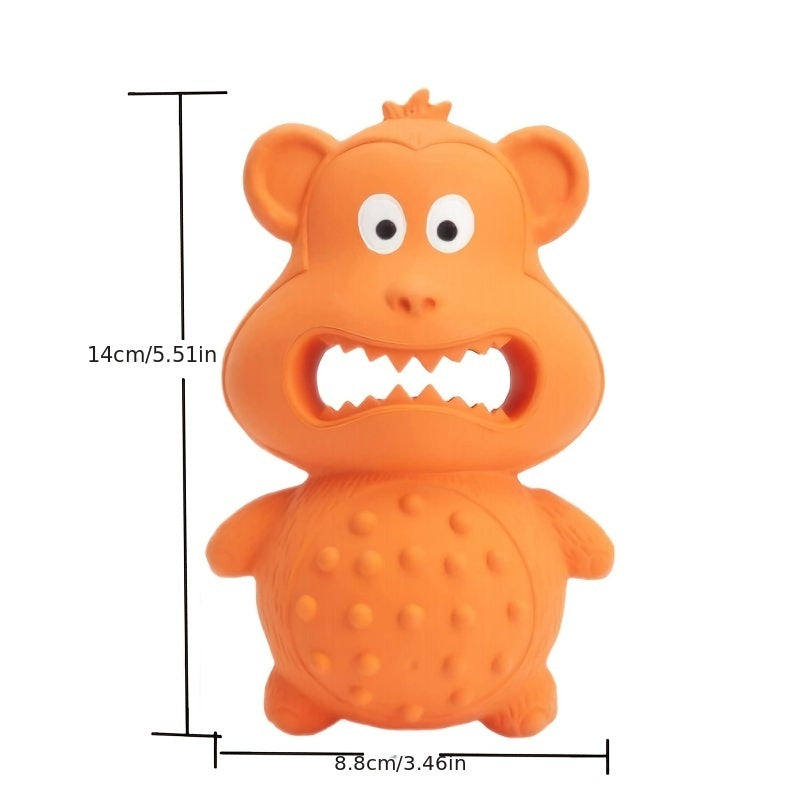 Rubber Monkey Chew Toy - image 3