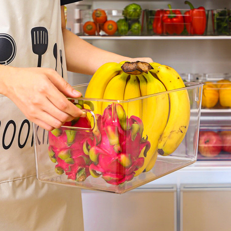 Clear Stackable Fridge Organizer Bins - image 7