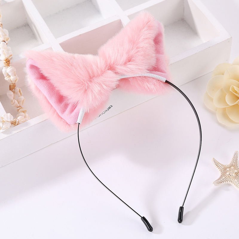 Plush Cat Ears Headband - image 6