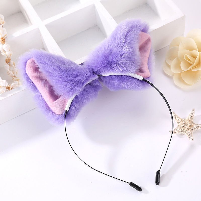 Plush Cat Ears Headband - image 7