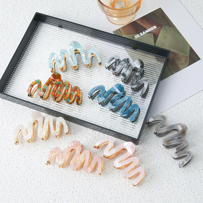 Acetate Hair Claw Clip - image 1