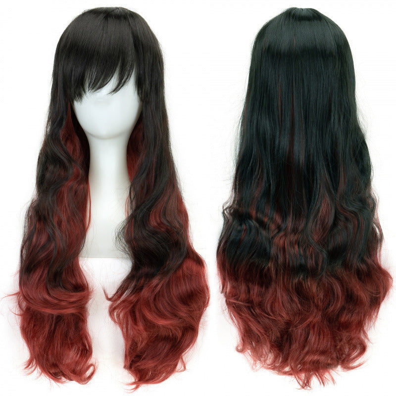 Colorful Long Wavy Cosplay Wig - image 13
