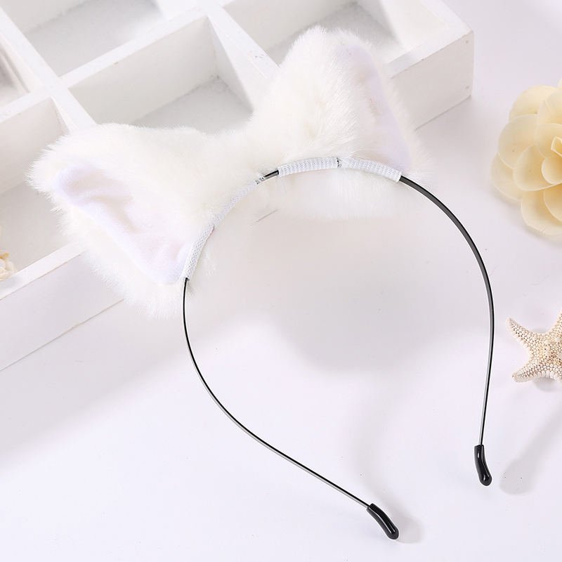 Plush Cat Ears Headband - image 9