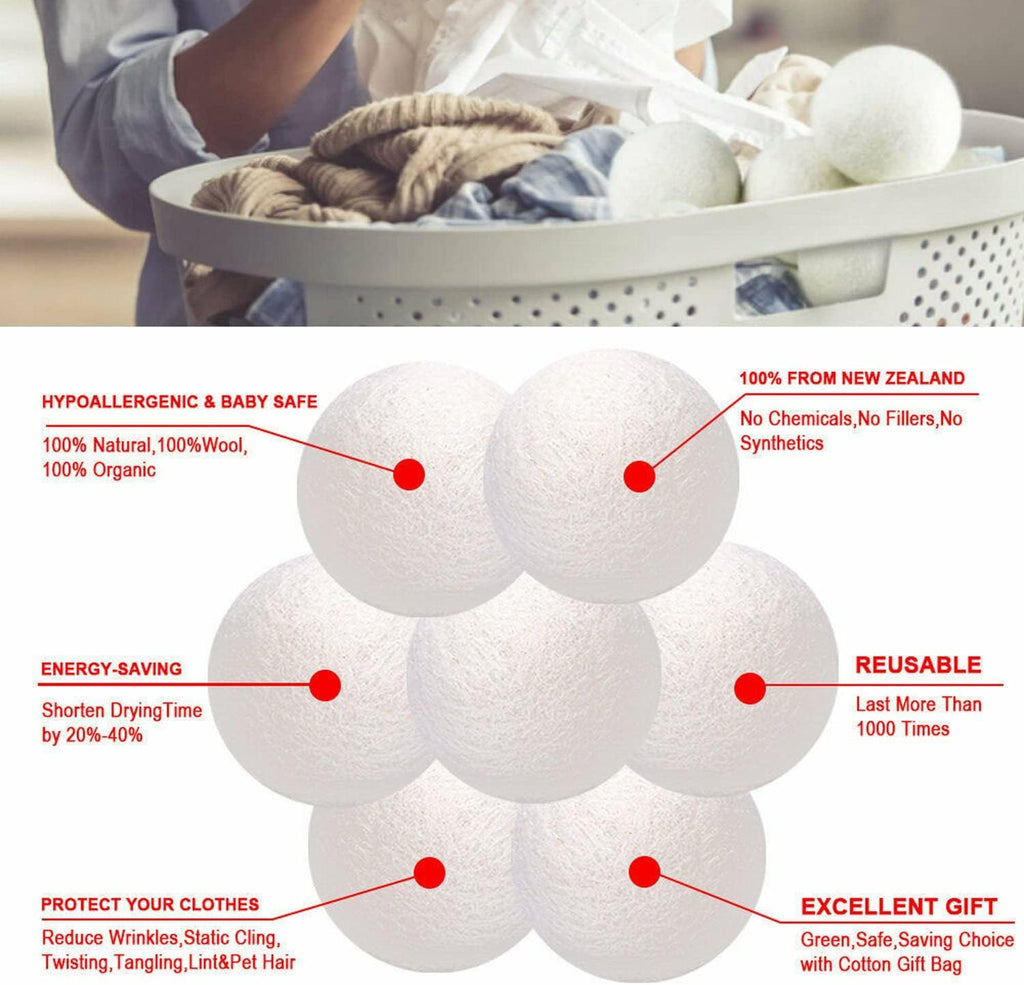 Wool Dryer Balls 6-Pack - image 6