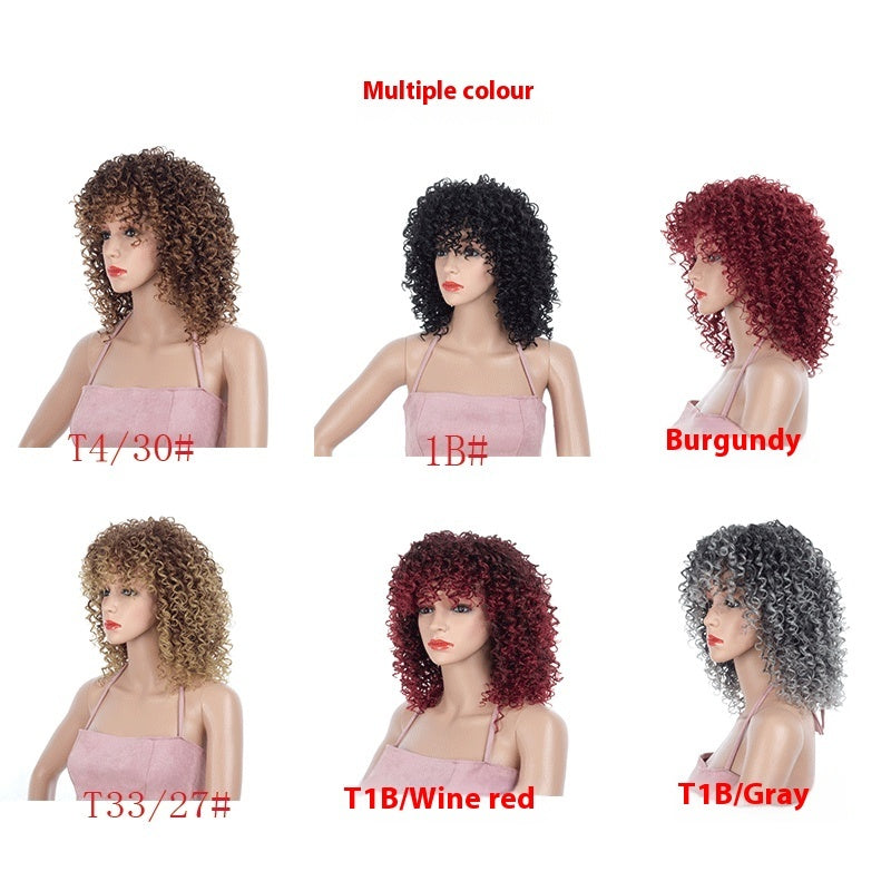 Curly Afro Costume Wig - image 7