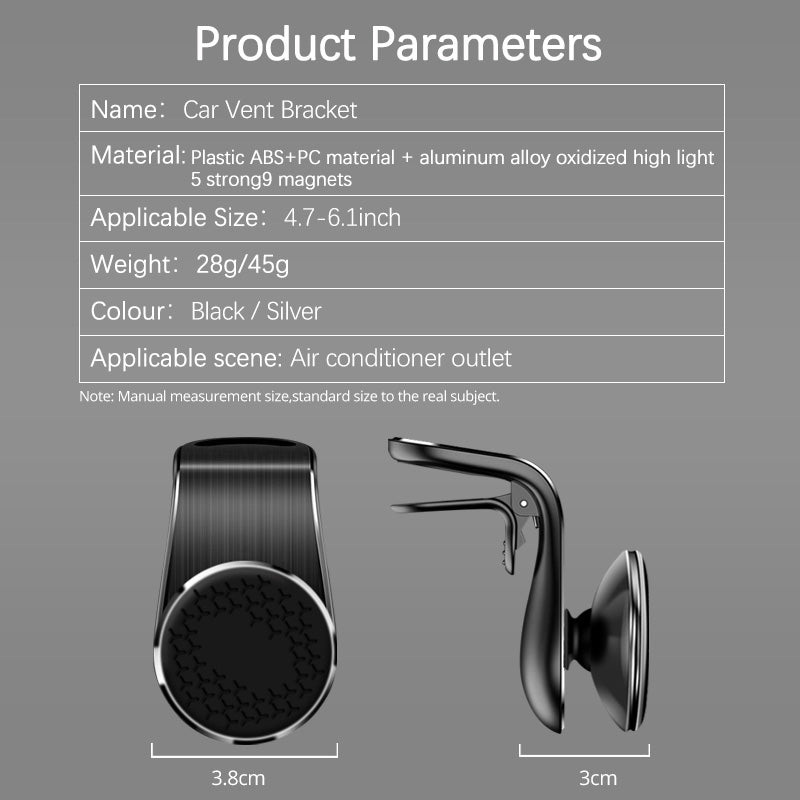 Magnetic Air Vent Car Phone Holder - image 8