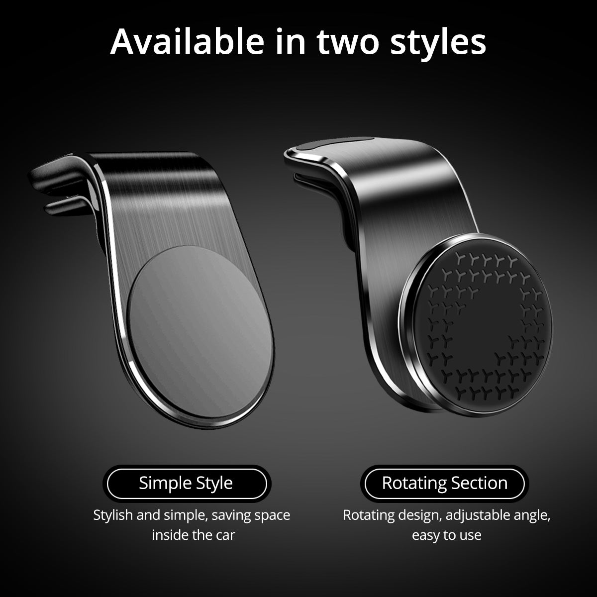 Magnetic Air Vent Car Phone Holder - image 2