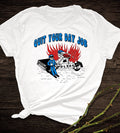 Novelty Police Car Graphic Tee - image 1