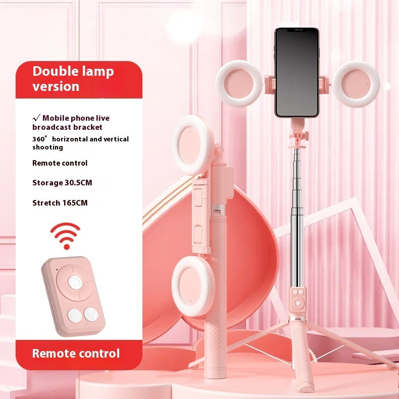 Extendable Selfie Stick Tripod with Fill Lights - image 11