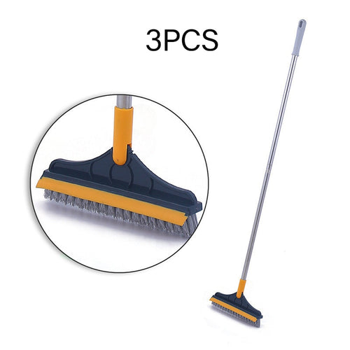 2-in-1 Floor Gap Brush & Squeegee Broom - image 2