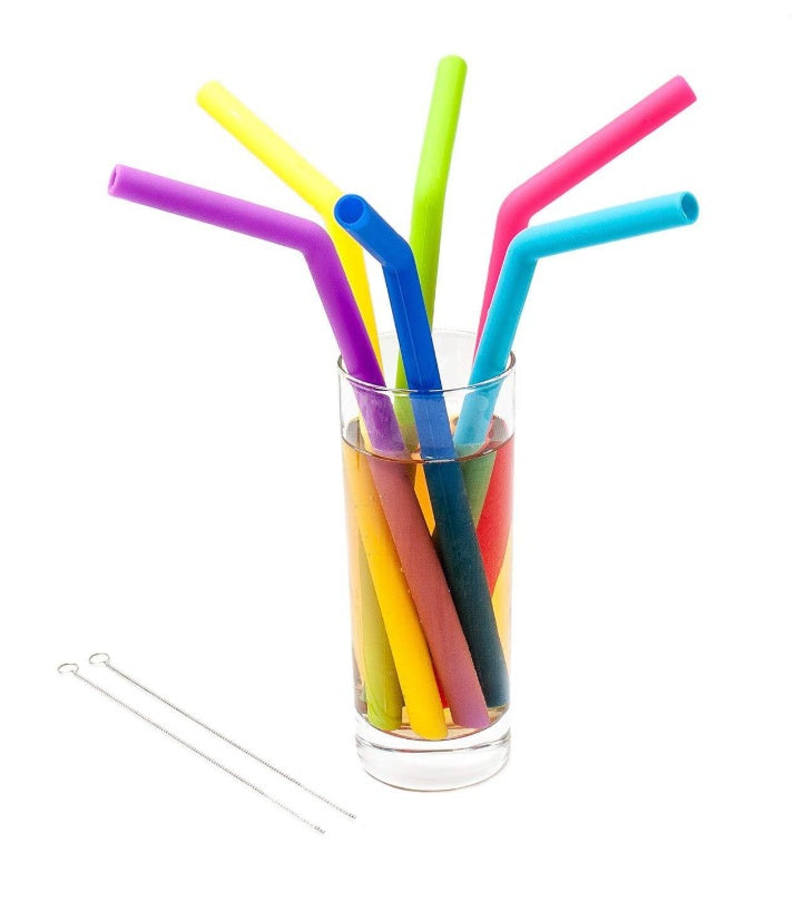 Reusable Silicone Straws Set - image 7