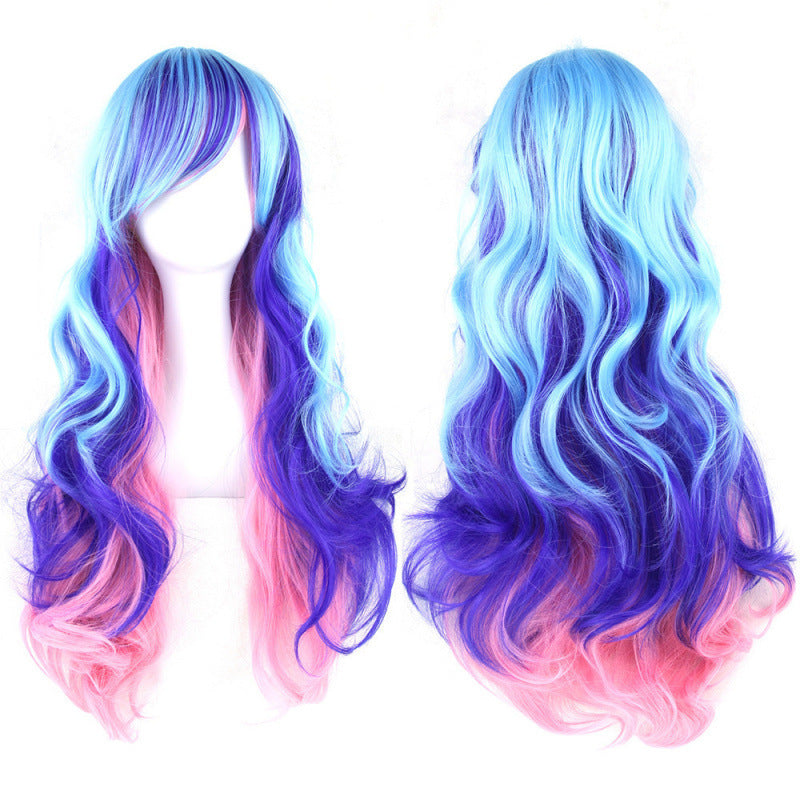 Colorful Long Wavy Cosplay Wig - image 8