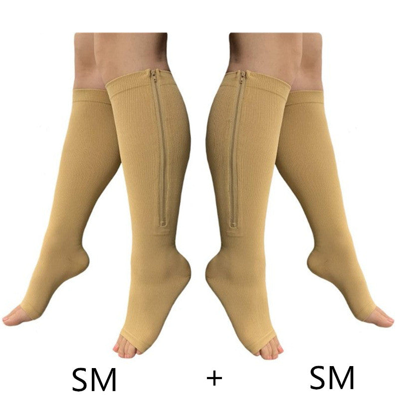 Zip-Up Compression Socks - image 16