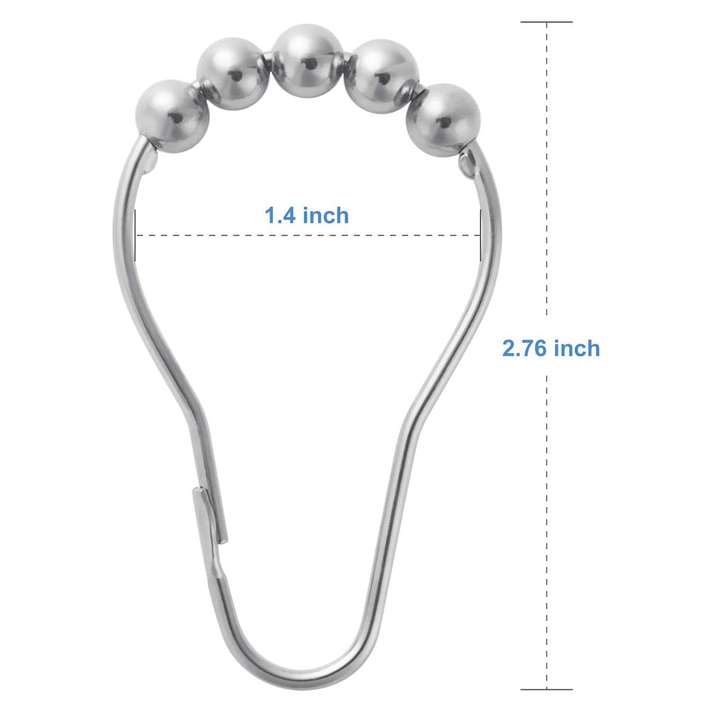 12-Piece Shower Curtain Hooks - image 7