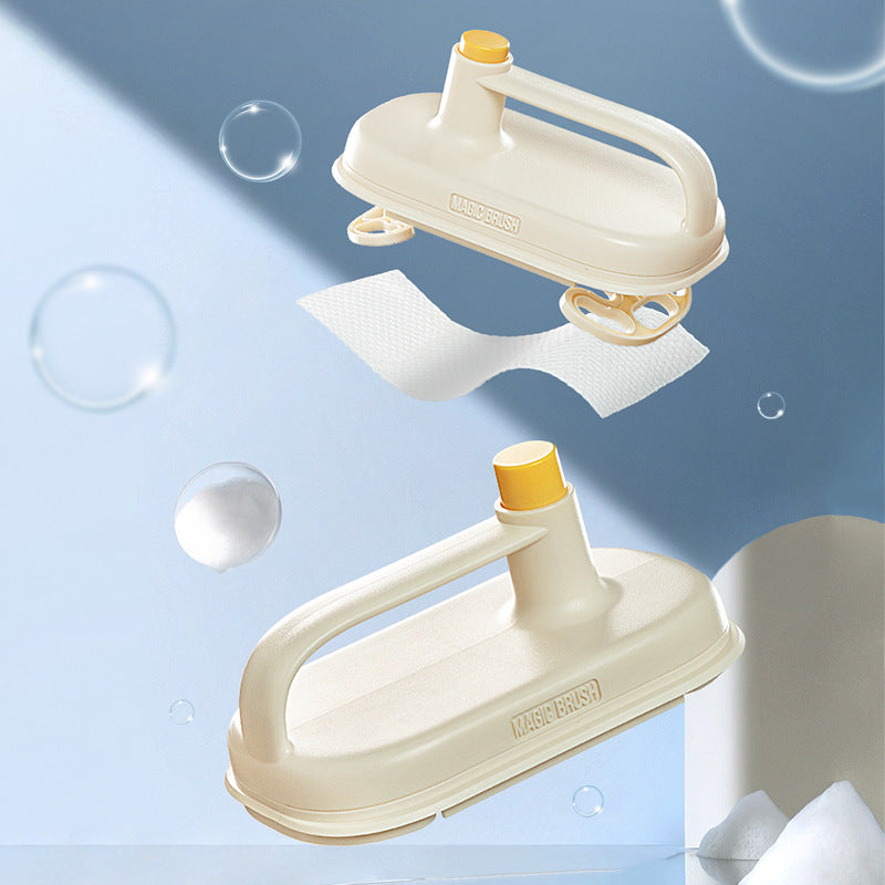 Disposable Wipe Cleaning Scrubber with Handle - image 5