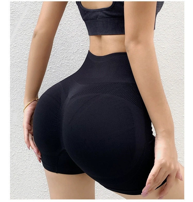 Seamless Butt-Lifting Yoga Shorts - image 5