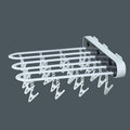 Wall-Mounted Folding Drying Rack - image 3