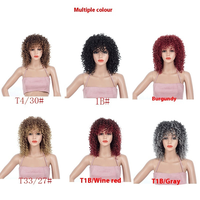 Curly Afro Costume Wig - image 8