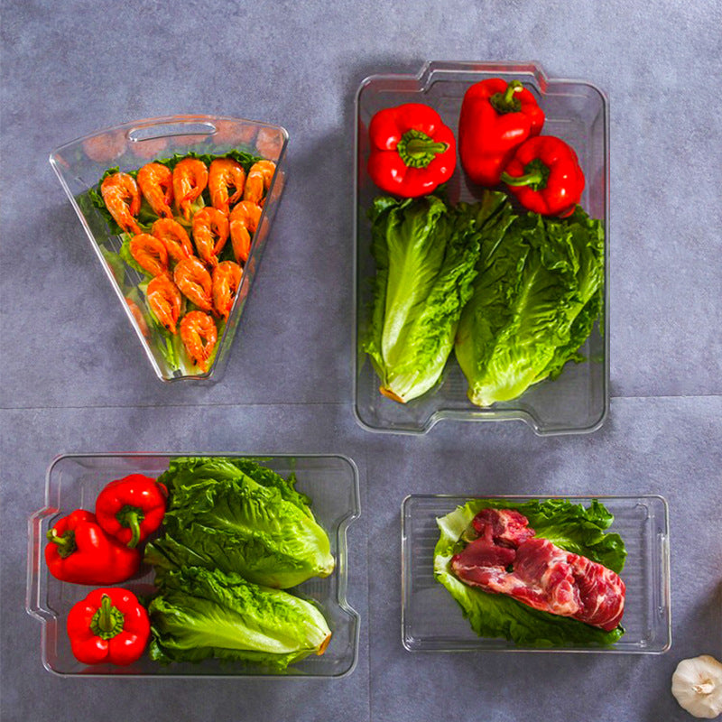 Clear Stackable Fridge Organizer Bins - image 3