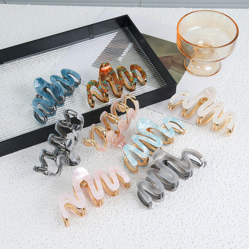 Acetate Hair Claw Clip - image 3