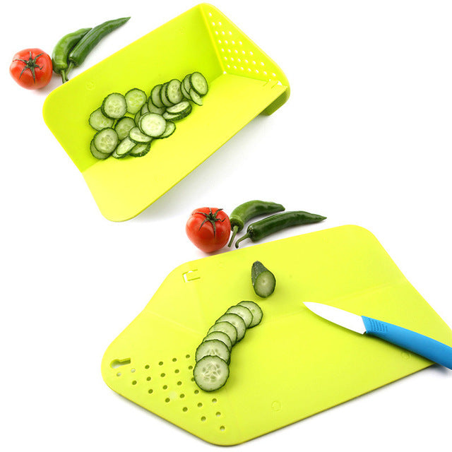 Folding Plastic Cutting Board - image 5