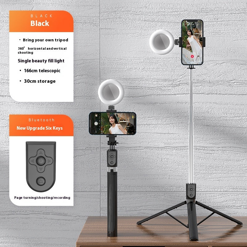 Extendable Selfie Stick Tripod with Fill Lights - image 5