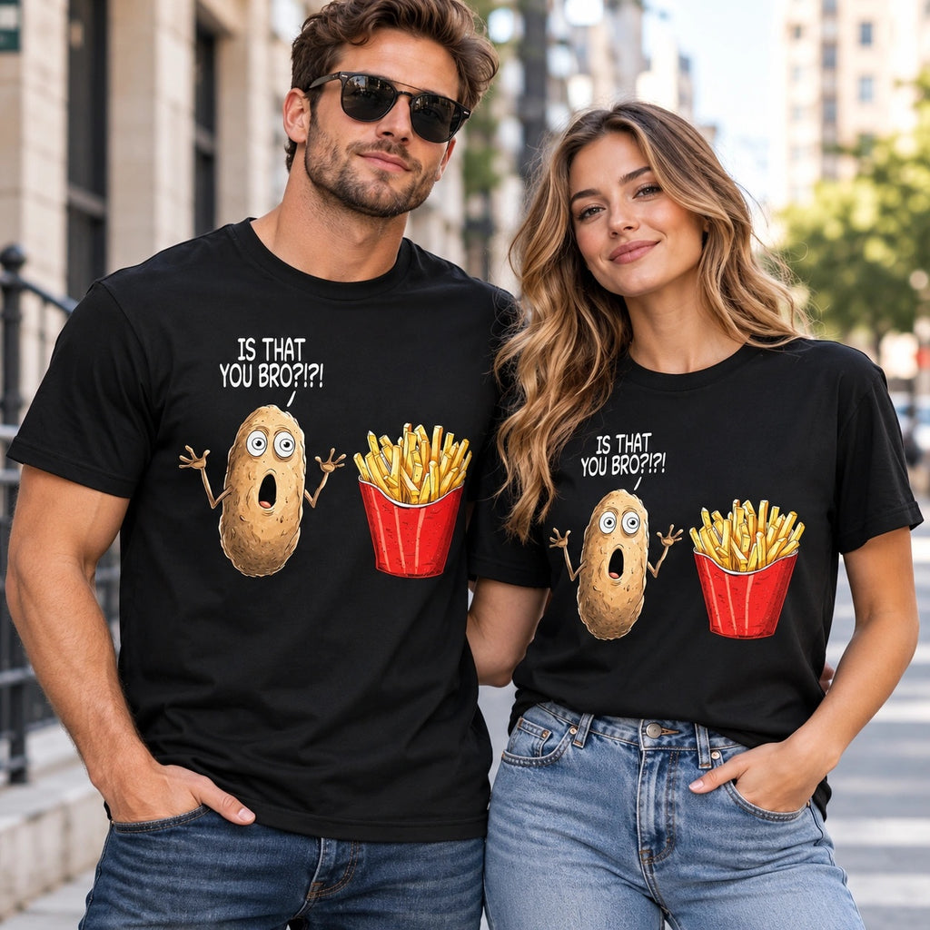 Potato & Fries Graphic Tee - image 2