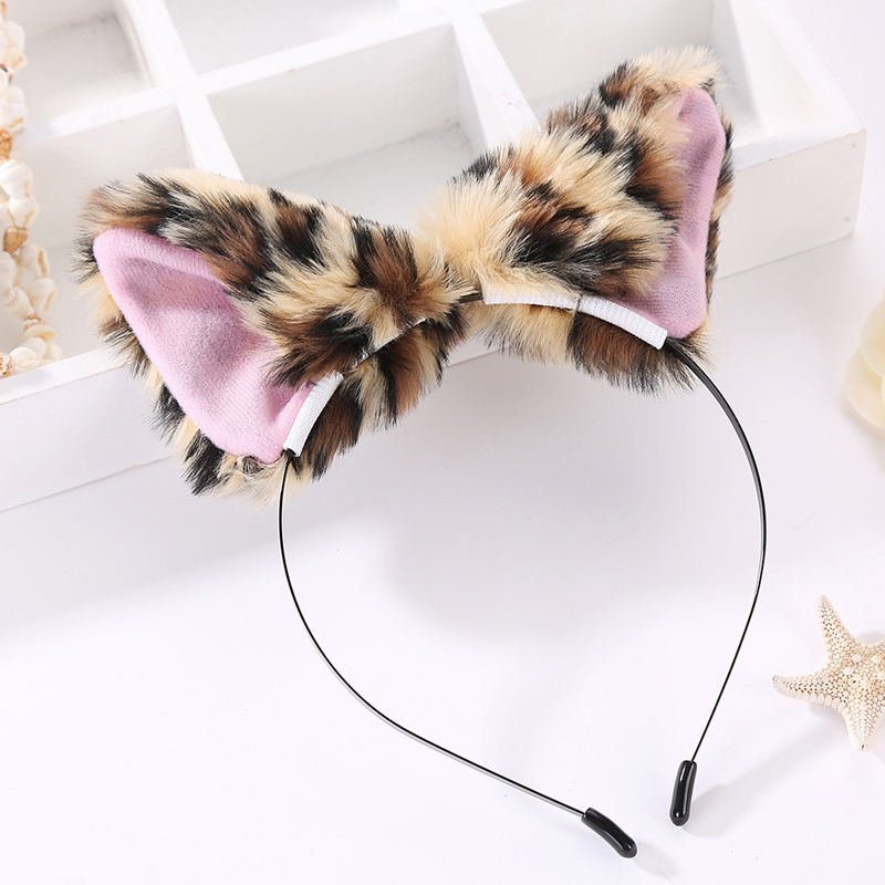 Plush Cat Ears Headband - image 5