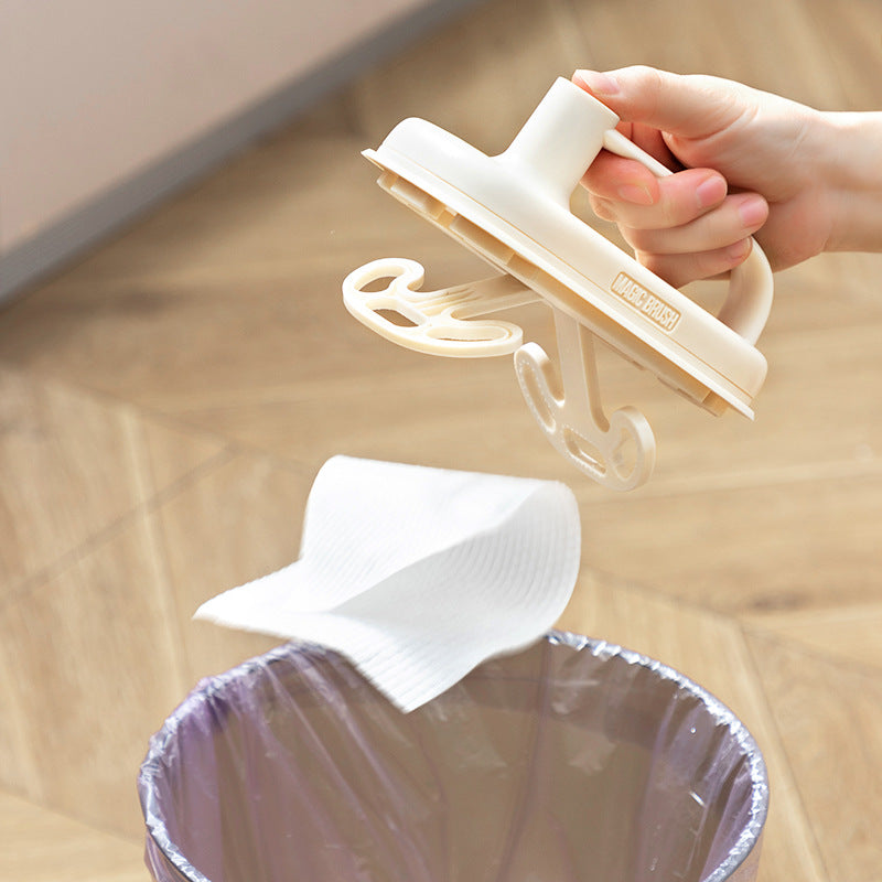 Disposable Wipe Cleaning Scrubber with Handle - image 3