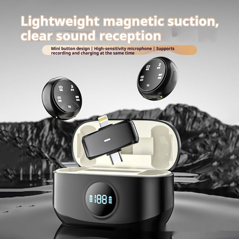 Magnetic Wireless Lavalier Microphone - image 1