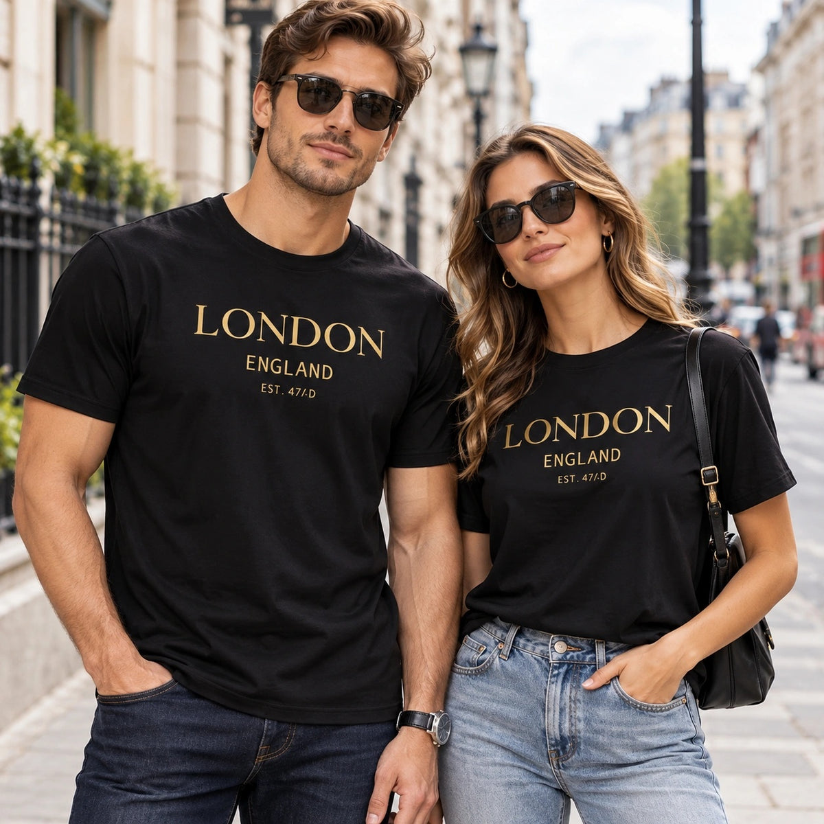 London England Graphic Tee - image 4