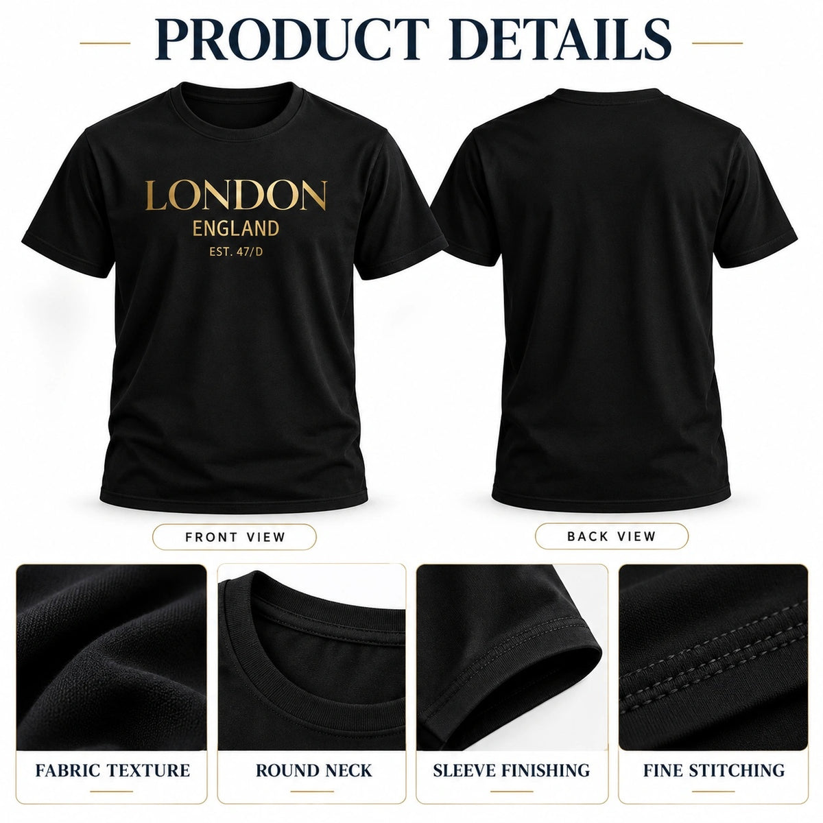 London England Graphic Tee - image 3