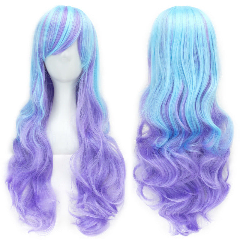 Colorful Long Wavy Cosplay Wig - image 2
