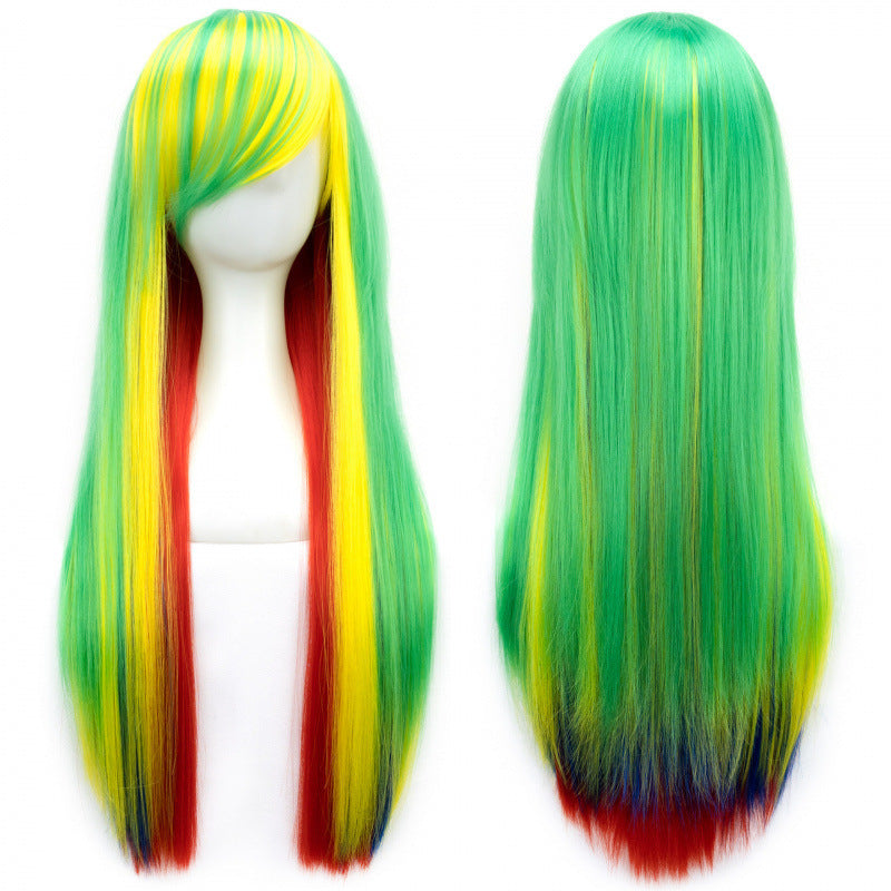 Colorful Long Wavy Cosplay Wig - image 20