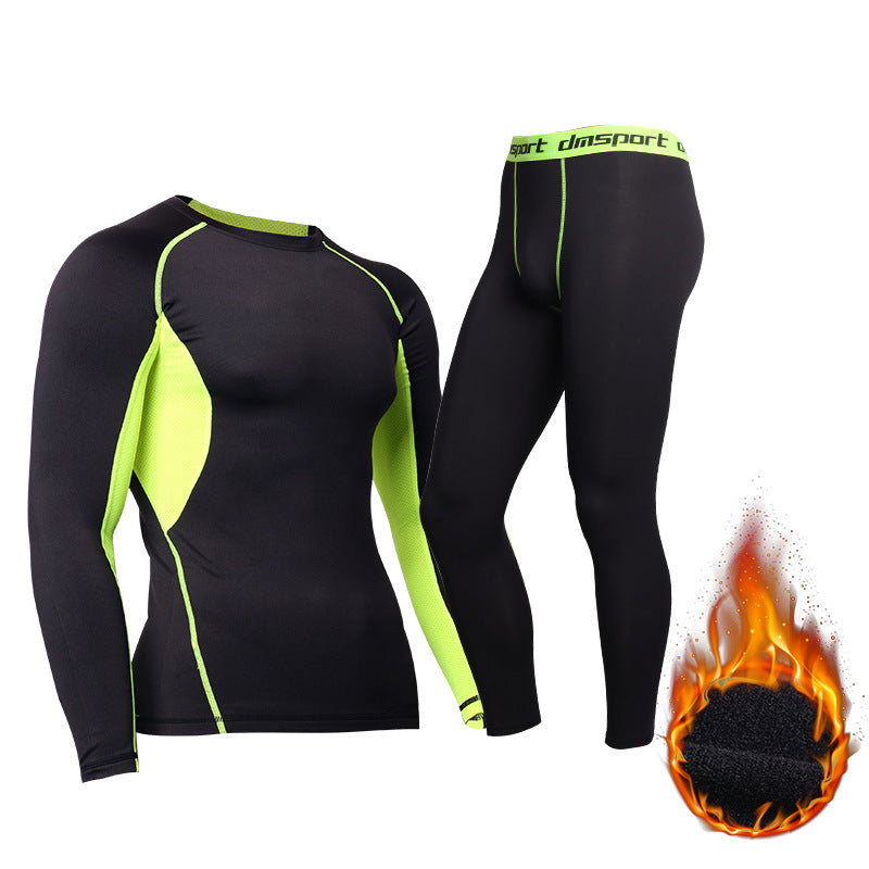 Men's Thermal Underwear Set with Contrast Trim - image 10