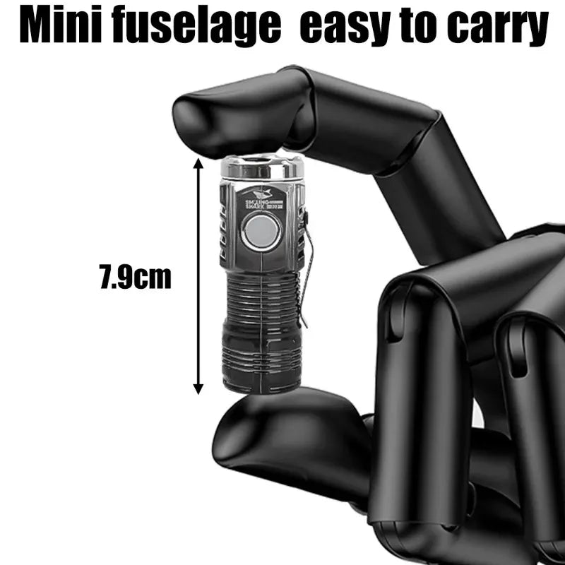 Mini USB-Rechargeable LED Flashlight - image 4